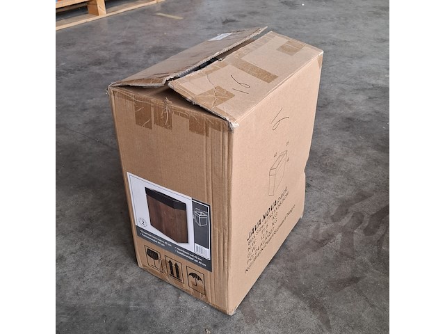 Toiletmeubel fontein 40 cm, allibert, java pack, walnoot - afbeelding 7 van  7