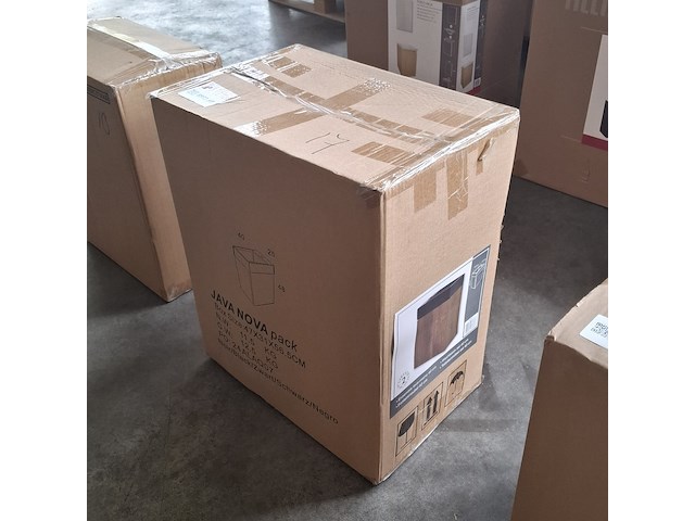 Toiletmeubel fontein 40 cm, allibert, java pack, walnoot - afbeelding 7 van  7