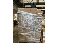 Toiletpapier dispenser 100% recycled zwart kunststof soft touch max 24,5 cm diameter (143x) - afbeelding 4 van  5