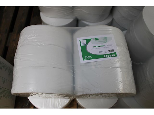 Toiletpapier maxi jumbo op pallet. totaal 66 rollen. - afbeelding 3 van  3