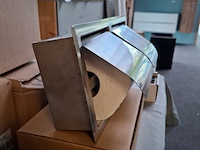 Toiletpapierhouder inbouw, rvs geborsteld - afbeelding 4 van  4