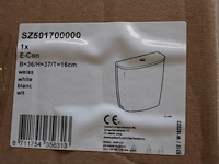 Toiletpot met spoelbak en bril. - afbeelding 2 van  2