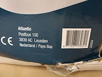 Toiletpot met toiletbril atlantic, bruce compact, wit - afbeelding 2 van  7