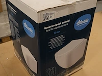 Toiletpot met toiletbril atlantic, bruce compact, wit - afbeelding 5 van  7