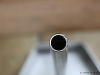 Toiletrolhouder, 6-hoekig van rvs - 18.5x16x51cm - afbeelding 3 van  4