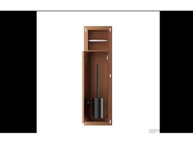 Toiletrolhouder wiesbaden, rocko, brons koper - afbeelding 1 van  4