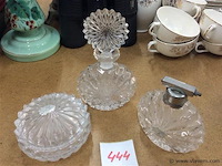 Toiletset kristal - afbeelding 1 van  2