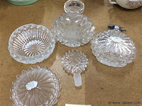 Toiletset kristal - afbeelding 2 van  2