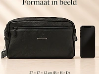 Toilettas dr amsterdam, black - afbeelding 6 van  6