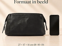 Toilettas dr amsterdam, black - afbeelding 6 van  6