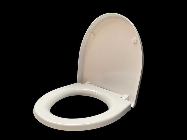 Toiletzitting cersanit antibacterial wit - afbeelding 1 van  5
