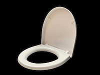 Toiletzitting cersanit antibacterial wit - afbeelding 1 van  5