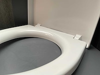 Toiletzitting cersanit antibacterial wit - afbeelding 2 van  5