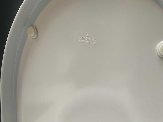 Toiletzitting cersanit antibacterial wit - afbeelding 3 van  5