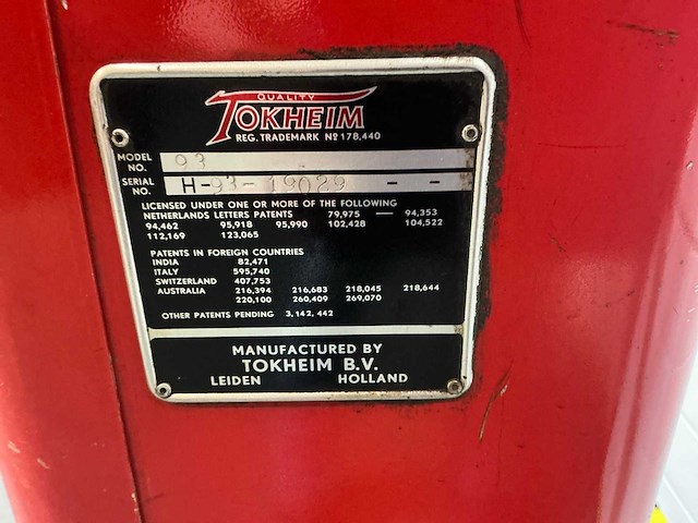Tokheim 93 vintage benzinepomp - afbeelding 2 van  10