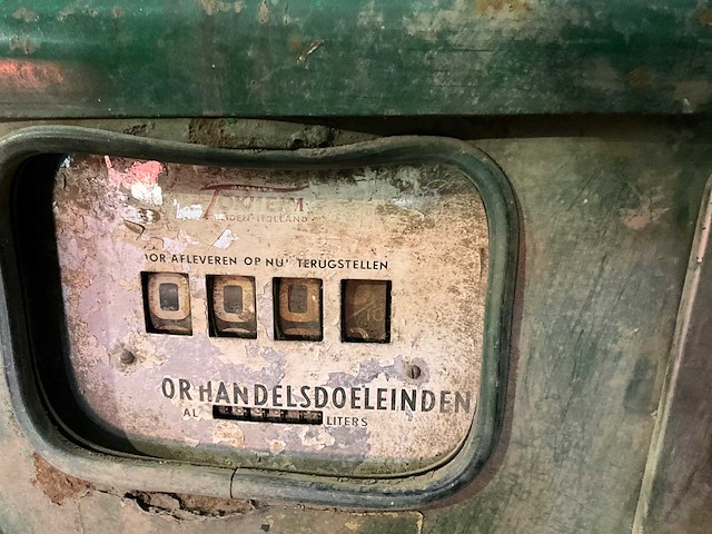Tokheim vintage brandstofpomp - afbeelding 3 van  6