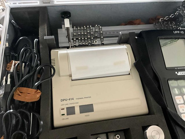 Tokimec ufp-10 ultrasone volumestroommeter - afbeelding 6 van  6