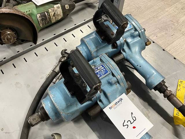 Toku mi-3800 pr pneumatische slagmoersleutel (2x) - afbeelding 2 van  4