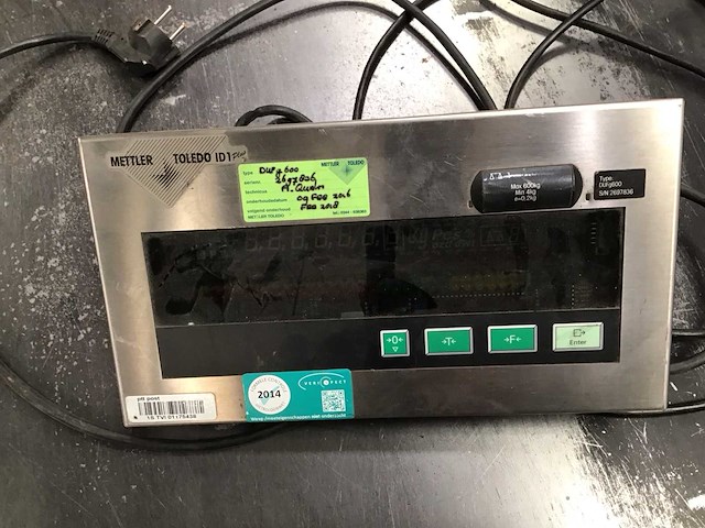 Toledo id1 plus plateauweegschaal - afbeelding 2 van  2