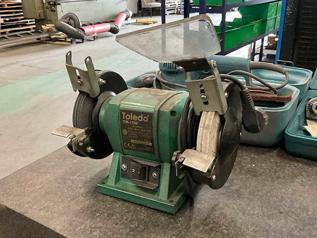 Toledo tsm-125w dubbelsteens slijpmachine - afbeelding 1 van  4