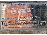 Tolsma ibc container brandstof opslagtank - afbeelding 8 van  9