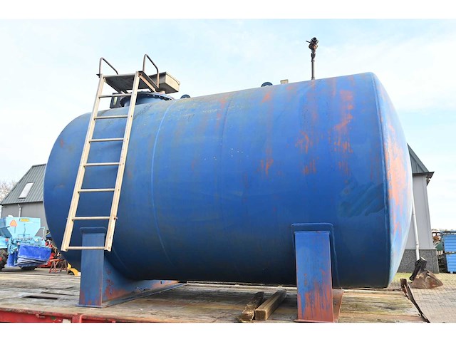 Tolsma tankbouw 5.0 m3 horizontale opslagtank - afbeelding 1 van  8