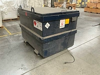 Tolsma tankbouw 995 liter kiwa brandstoftank met pomp en afgiftepistool - afbeelding 12 van  18