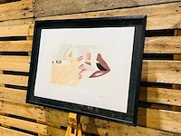 Tom wesselman lithograaf - gesigneerd met certificaat