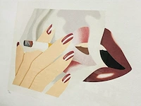 Tom wesselman lithograaf - gesigneerd met certificaat - afbeelding 2 van  6