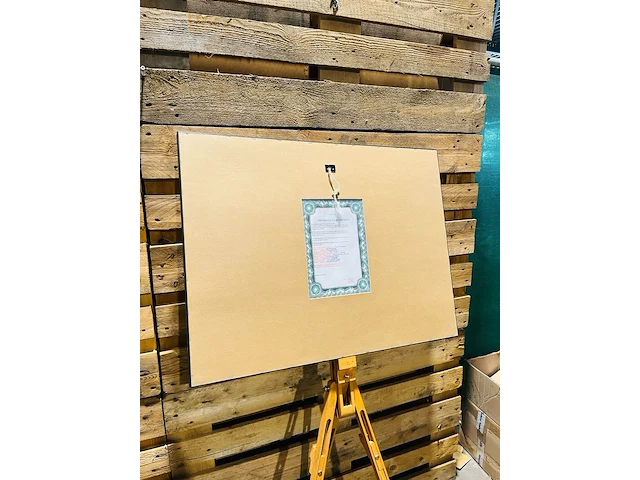 Tom wesselman lithograaf - gesigneerd met certificaat - afbeelding 5 van  6