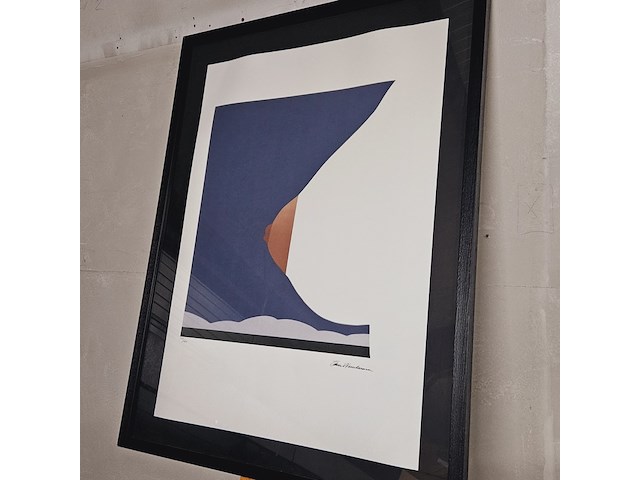 Tom wesselman lithograaf ''seascape'' - limited edition 235/450 - afbeelding 1 van  6