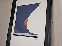 Tom wesselman lithograaf ''seascape'' - limited edition 235/450 - afbeelding 1 van  6