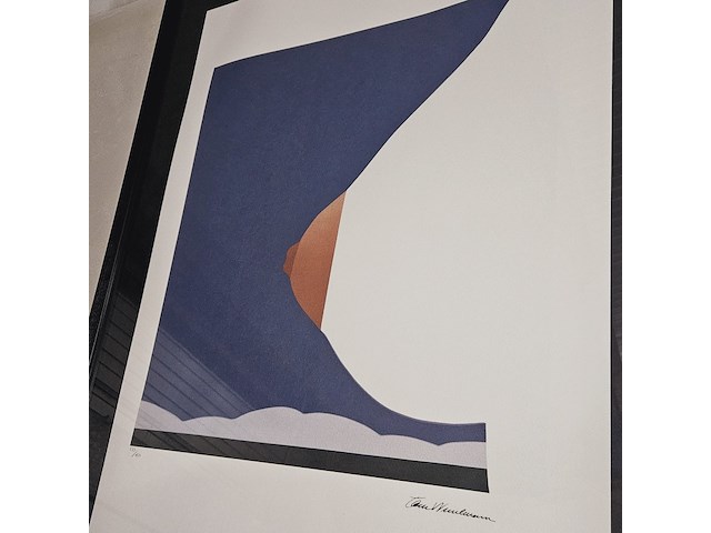 Tom wesselman lithograaf ''seascape'' - limited edition 235/450 - afbeelding 2 van  6