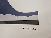Tom wesselman lithograaf ''seascape'' - limited edition 235/450 - afbeelding 3 van  6
