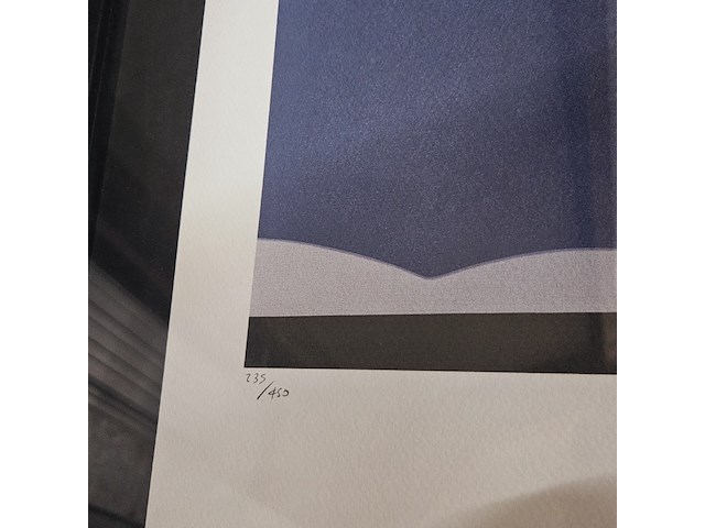 Tom wesselman lithograaf ''seascape'' - limited edition 235/450 - afbeelding 4 van  6