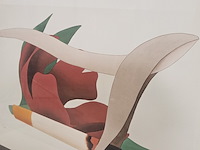 Tom wesselman lithograaf ''smoker iv'' - limited edition 221/450 - afbeelding 2 van  7
