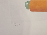 Tom wesselman lithograaf ''smoker iv'' - limited edition 221/450 - afbeelding 5 van  7