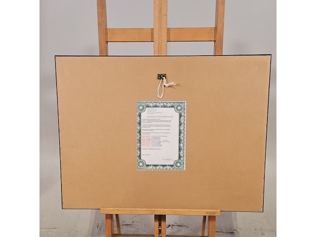Tom wesselman lithograaf ''smoker iv'' - limited edition 221/450 - afbeelding 6 van  7