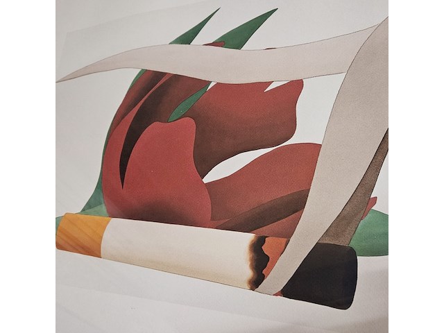 Tom wesselman lithograaf ''smoker iv'' - afbeelding 3 van  7