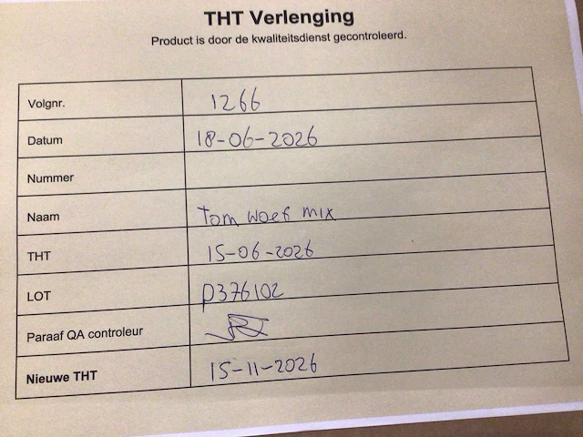 Tom woef mix 200g (2600x) - afbeelding 3 van  3