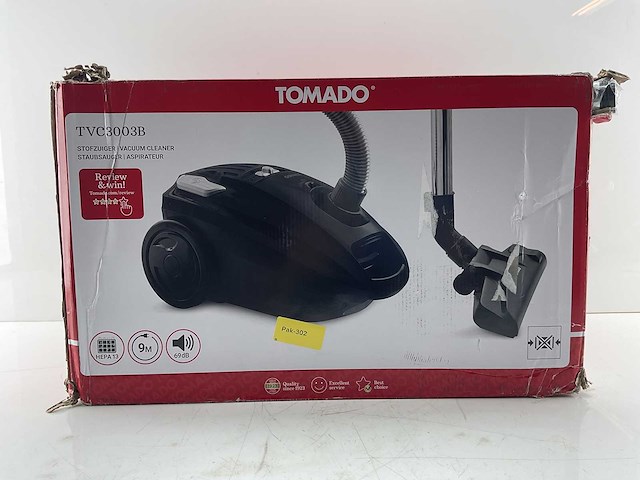 Tomado - tvc3003b - stofzuiger - afbeelding 2 van  3
