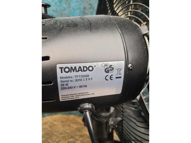 Tomado tafelventilator tft3006b - afbeelding 3 van  3