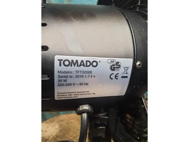 Tomado tafelventilator tft3006b - afbeelding 3 van  3