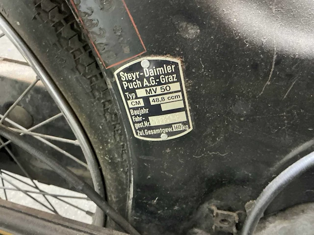 Tomos mv 50 50 cc brommer - afbeelding 4 van  16