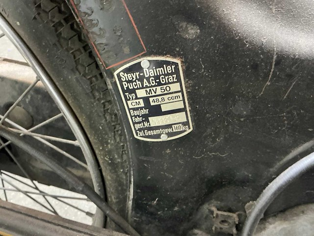 Tomos mv 50 50 cc brommer - afbeelding 5 van  11