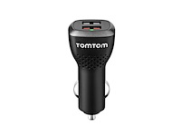 Tomtom hogesnelheid dubbele autolader 12v/ 24v - afbeelding 1 van  5