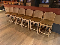 Ton - barkruk (6x) - afbeelding 1 van  6