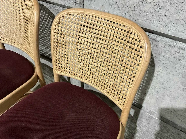 Ton - middelhoge kruk met rugleuning (6x) - afbeelding 6 van  7