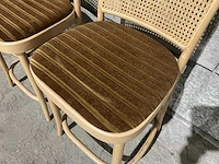 Ton - middelhoge kruk met rugleuning (6x) - afbeelding 4 van  8