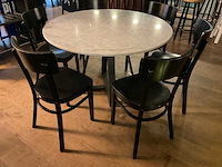 Ton eetkamertafel en 6 stoelen - afbeelding 1 van  8
